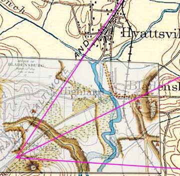 Wilkinson Map over 1886 USGS map